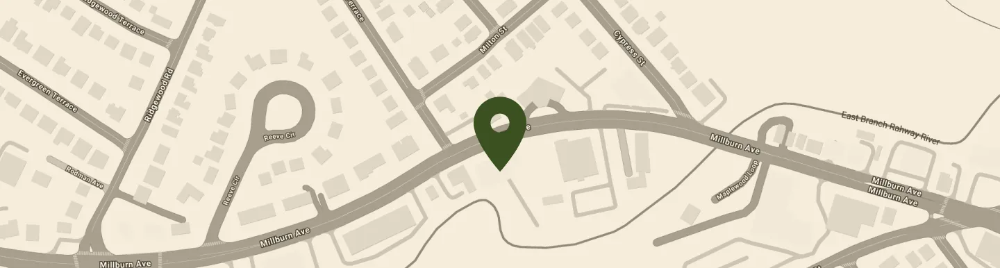 Location map for Short Hills Smiles