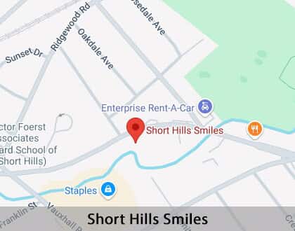 Map image for Dental Terminology in Millburn, NJ